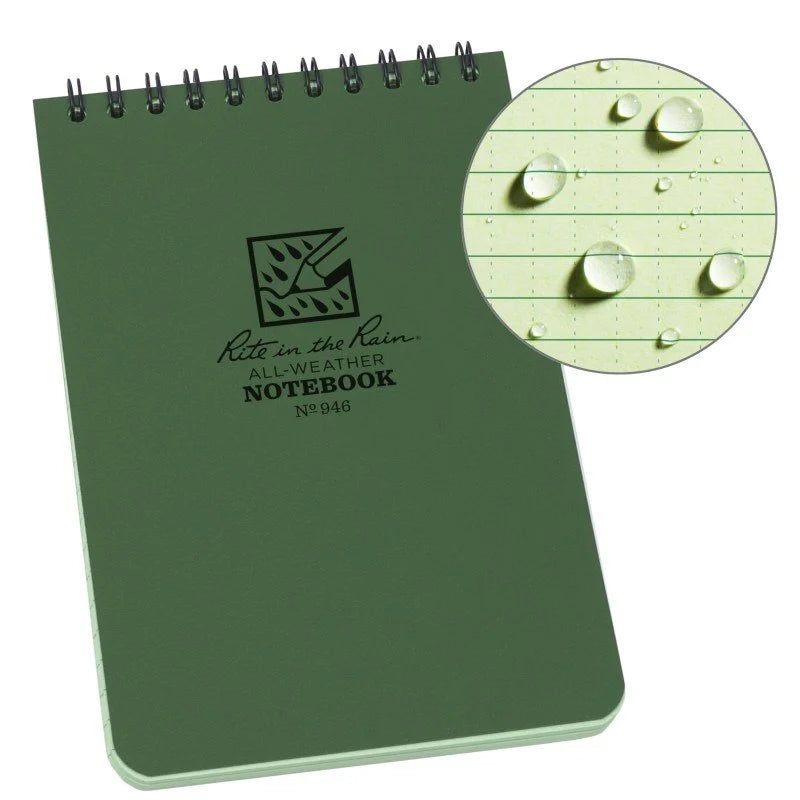 Rite in the Rain 146 Top Spiral All-Weather Notebook