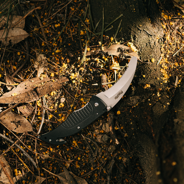 Pacific Cutlery | Rescue Tool Black Serrated w/Glass Breaker Seat Belt & Clothing Safety Cutter