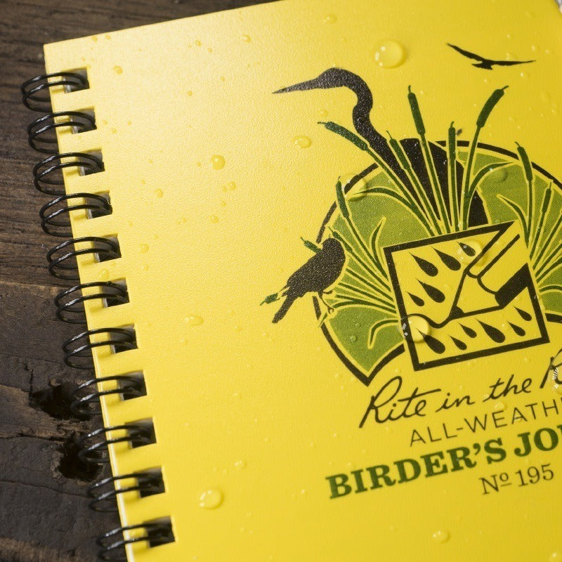 Rite in the Rain Birder’s Journal All-Weather Notebook
