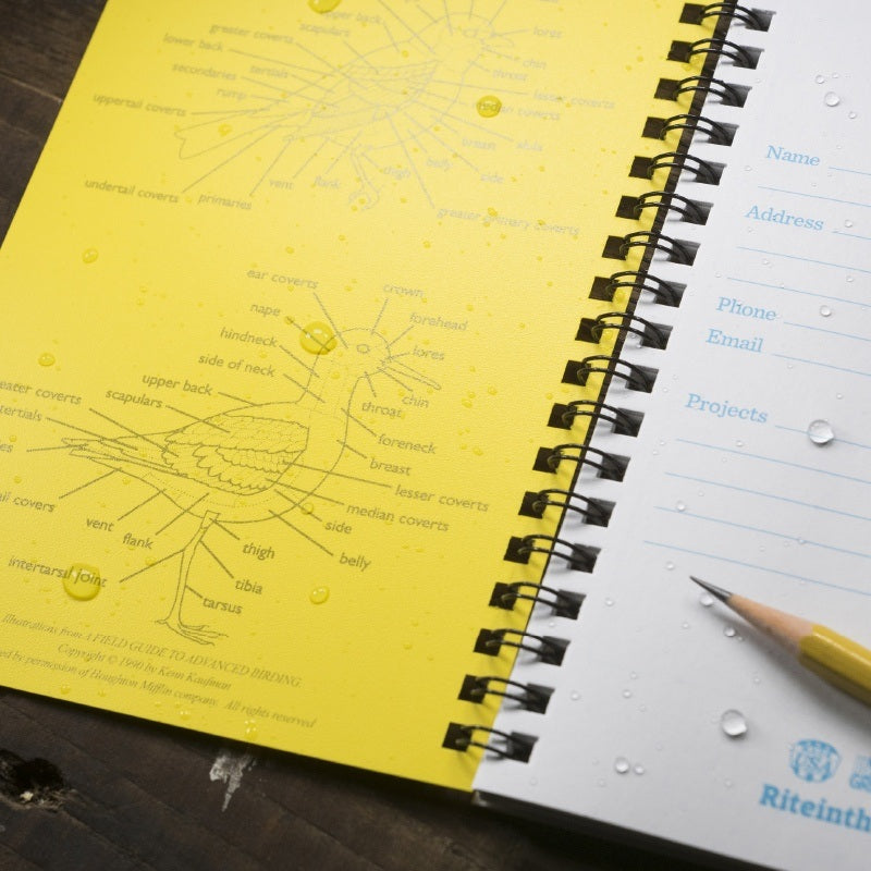 Rite in the Rain Birder’s Journal All-Weather Notebook