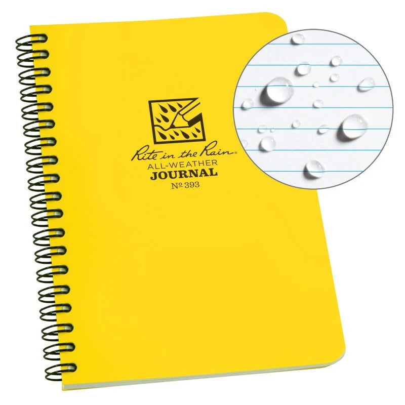 Rite in the Rain 393 Side Spiral All-Weather Notebook