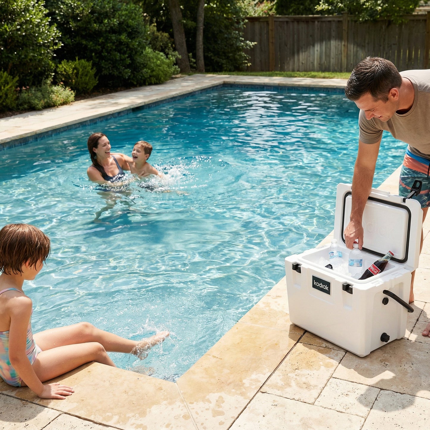 Kodiak 22 Litre Leak and Waterproof Hard Cooler
