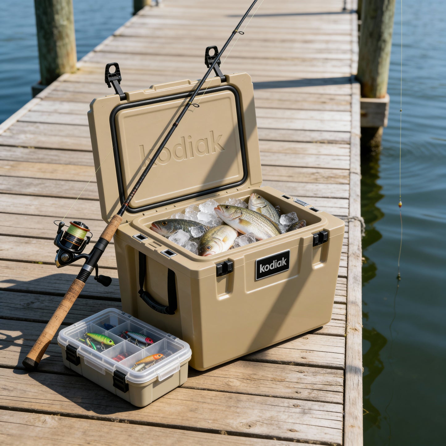 Kodiak 32 Litre Leak and Waterproof Hard Cooler