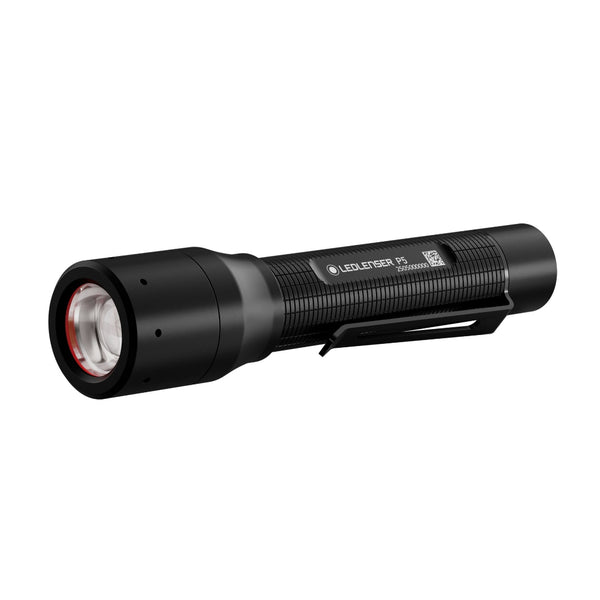 Ledlenser | P5 Flashlight 200lm 170m 8h 1xAA Battery IP54 w/Pocket Clip