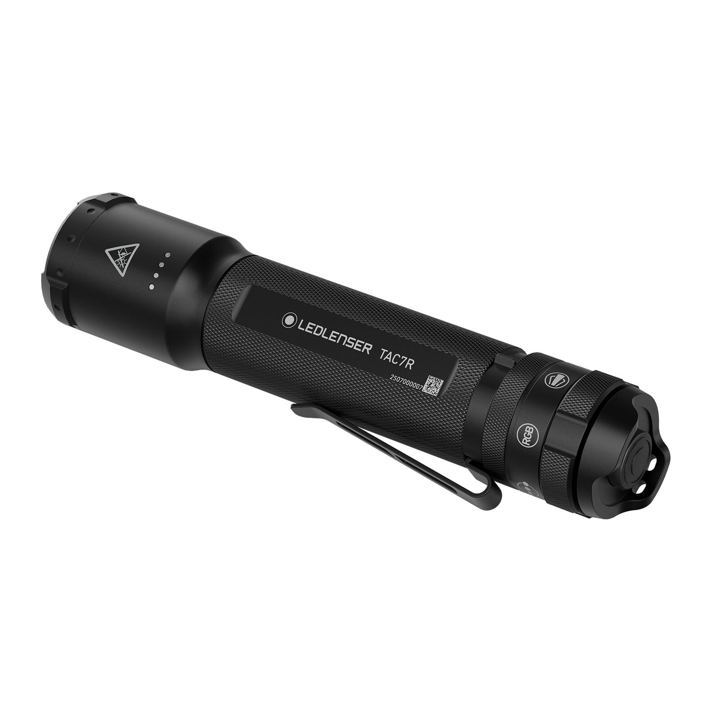 Ledlenser TAC7R 3200lm Tactical Flashlight with RGB Light