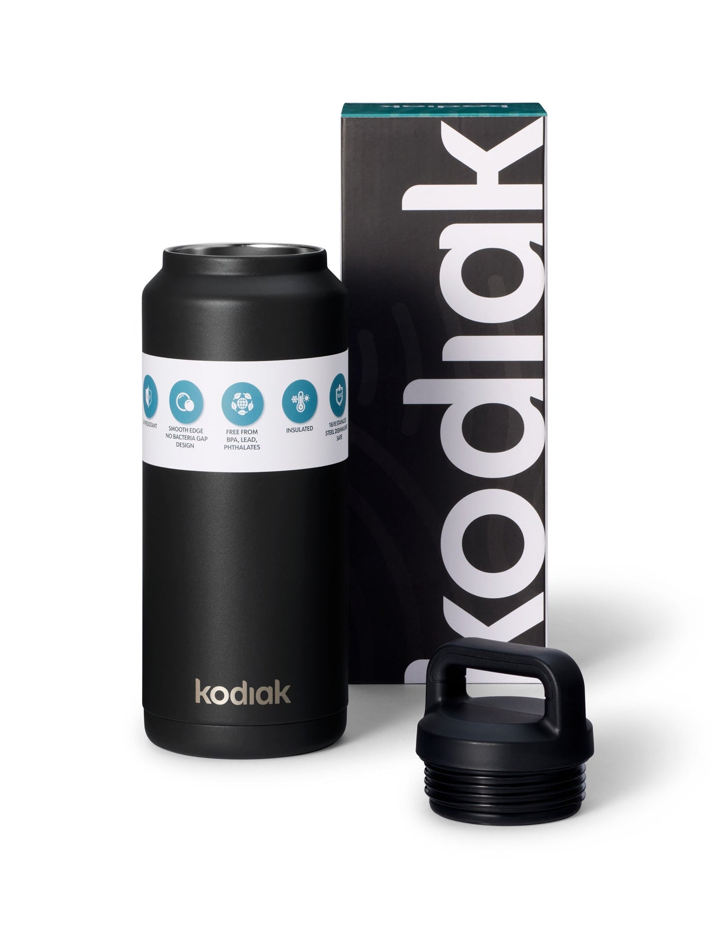 Kodiak Cascade 1182ml Insulated Bottle with Carry Loop Cap
