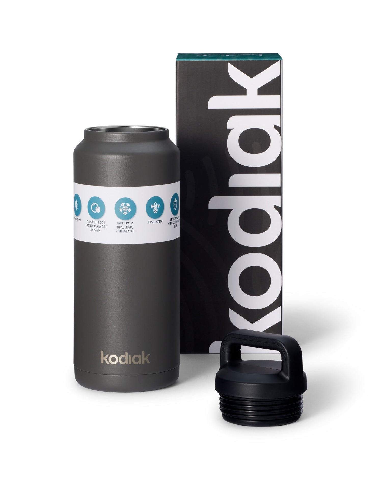 Kodiak Cascade 1182ml Insulated Bottle with Carry Loop Cap