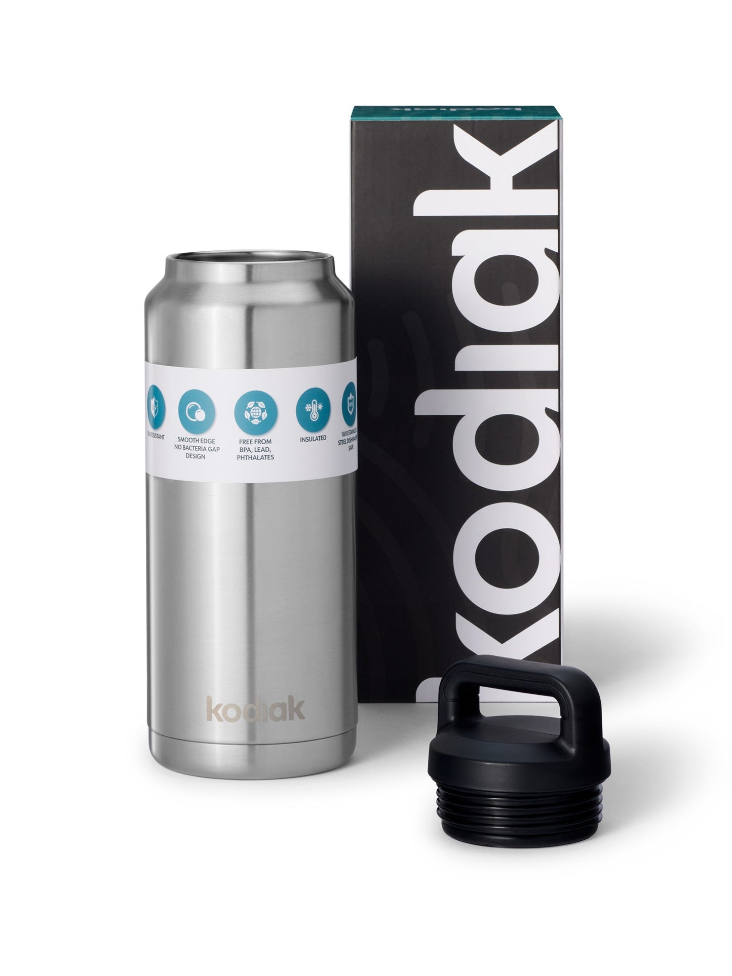 Kodiak Cascade 1182ml Insulated Bottle with Carry Loop Cap