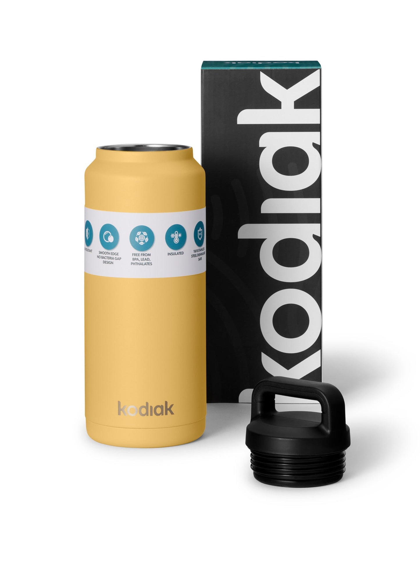 Kodiak Cascade 1182ml Insulated Bottle with Carry Loop Cap