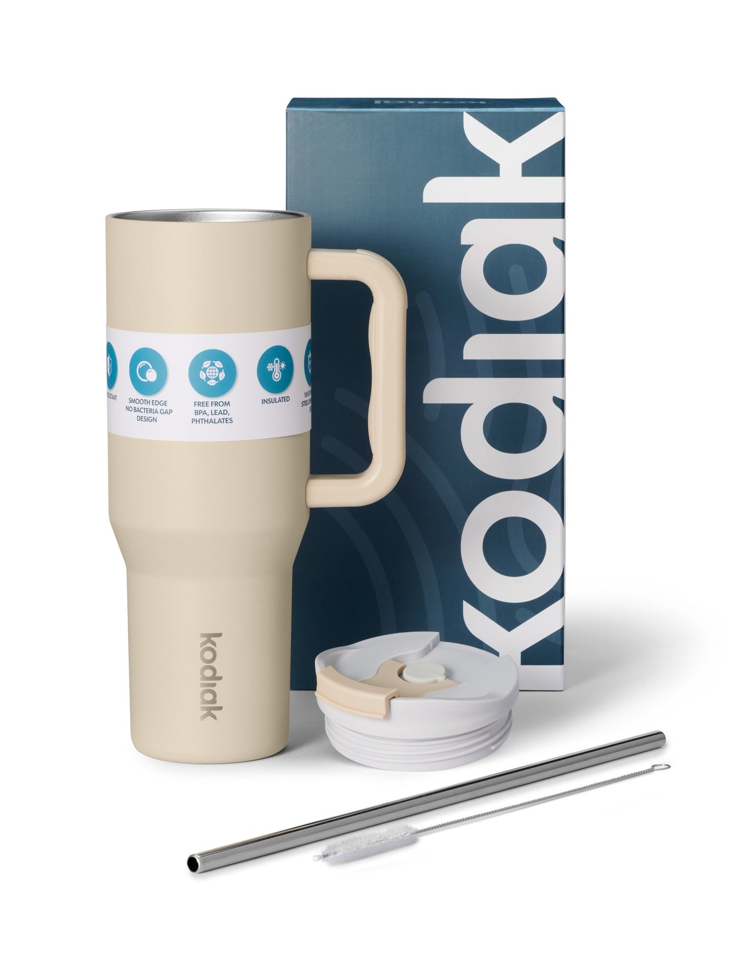 Kodiak Chug Mug 1182ml Insulated Tumbler with Straw