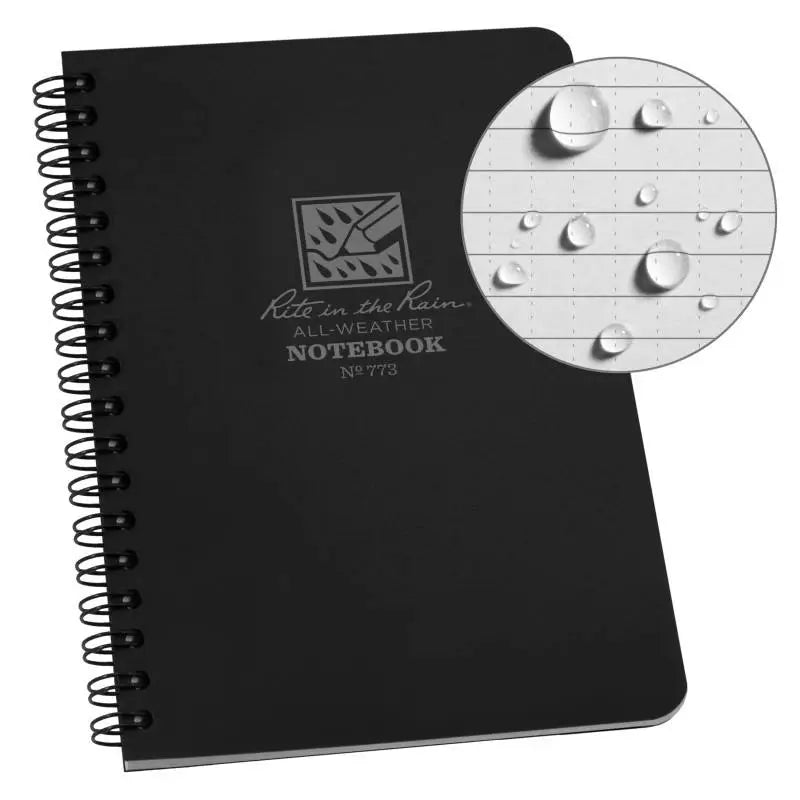 Rite in the Rain 393 Side Spiral All-Weather Notebook