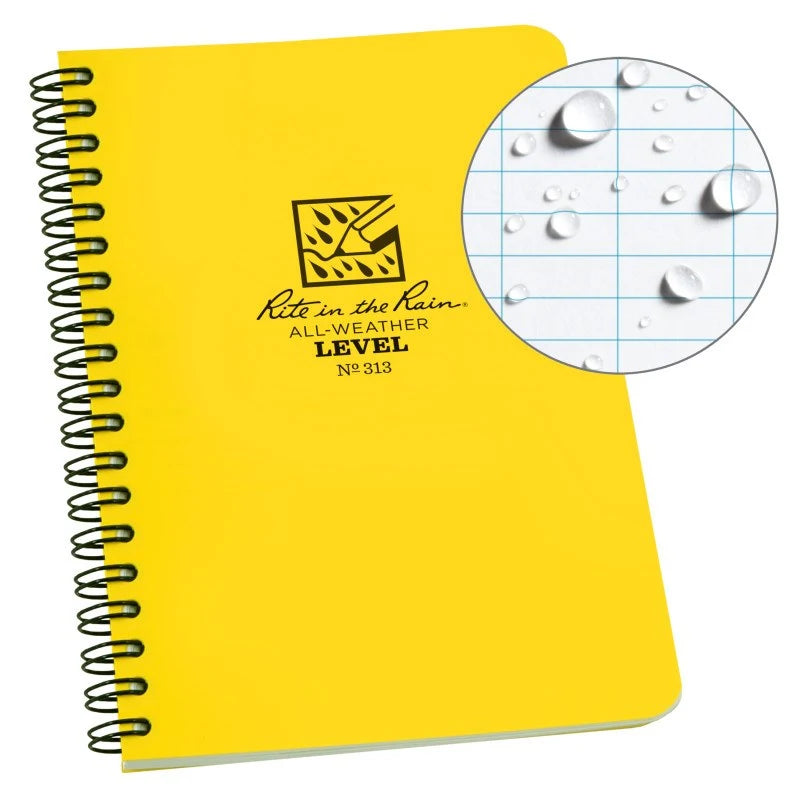 Rite in the Rain 393 Side Spiral All-Weather Notebook