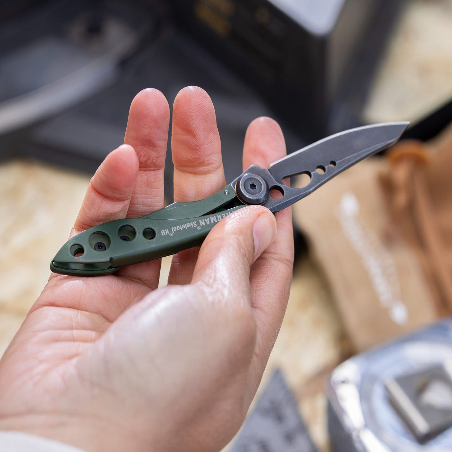 Leatherman Skeletool KB EDC Knife with Bottle Opener